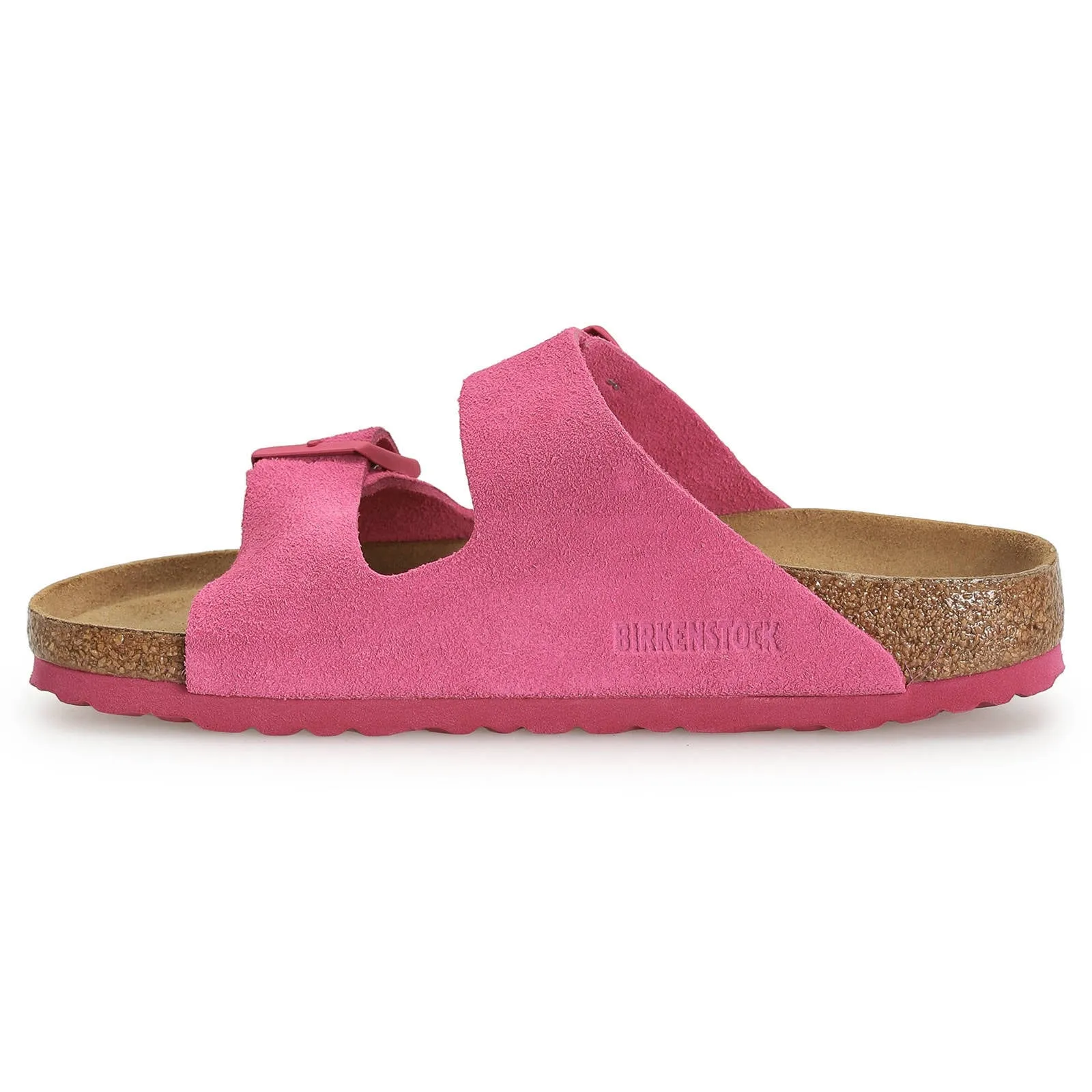 Birkenstock Arizona Suede Leather Unisex Slide Sandals