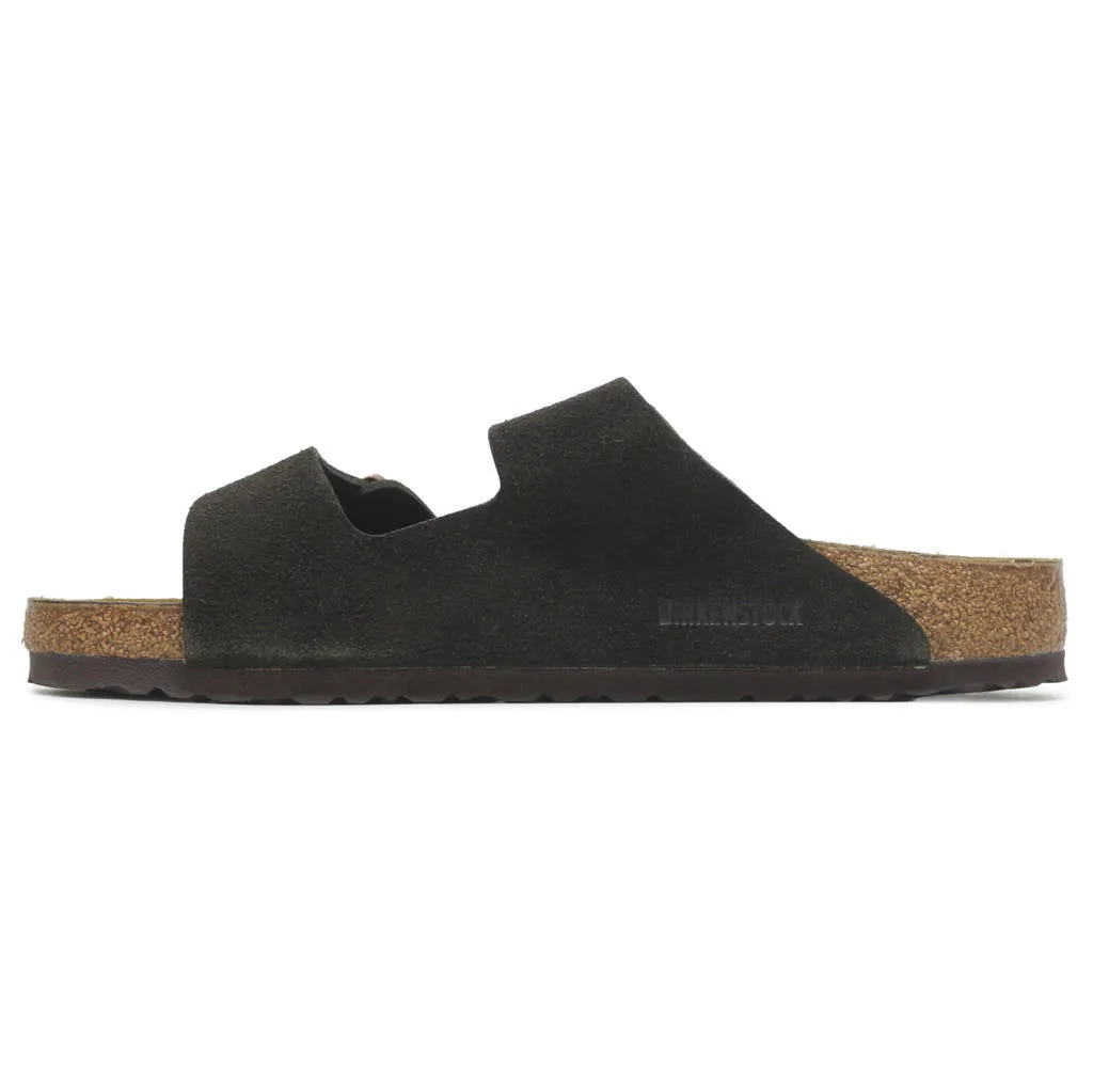 Birkenstock Arizona Suede Leather Unisex Slide Sandals