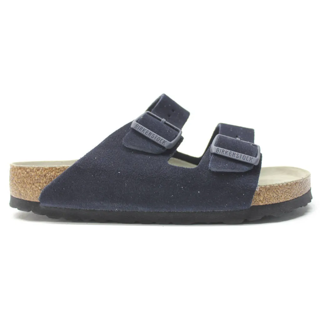Birkenstock Arizona Suede Leather Unisex Slide Sandals