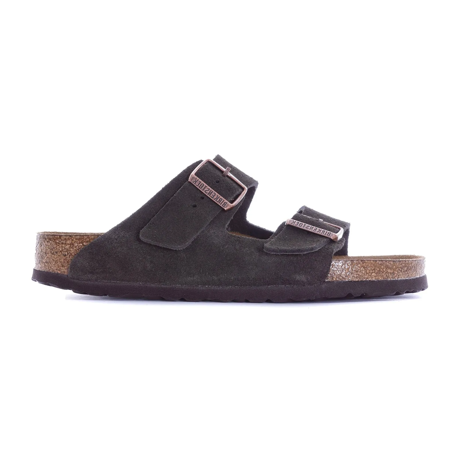 Birkenstock Arizona Suede Leather Unisex Slide Sandals