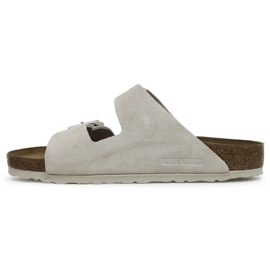 Birkenstock Arizona Suede Leather Unisex Slide Sandals
