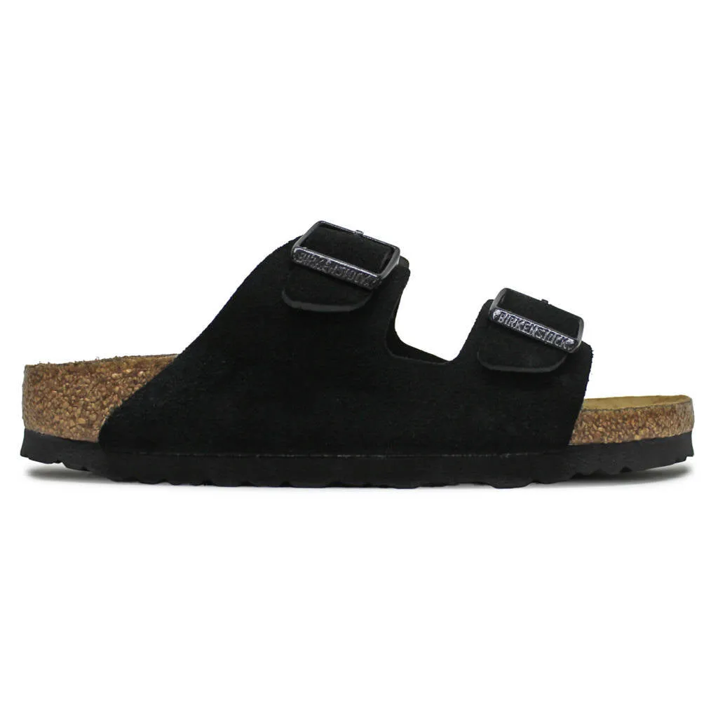 Birkenstock Arizona Suede Leather Unisex Slide Sandals