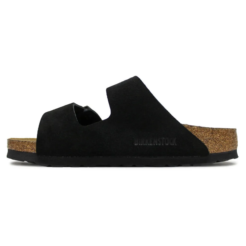 Birkenstock Arizona Suede Leather Unisex Slide Sandals