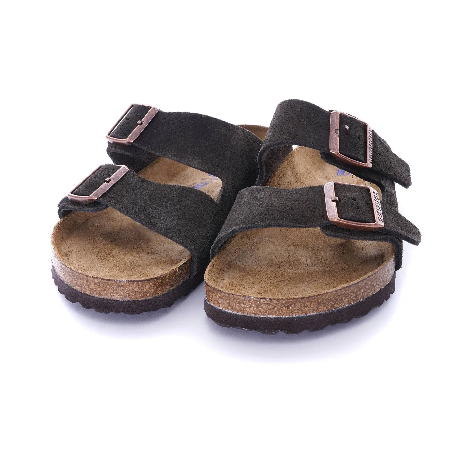 Birkenstock Arizona Suede Leather Unisex Slide Sandals