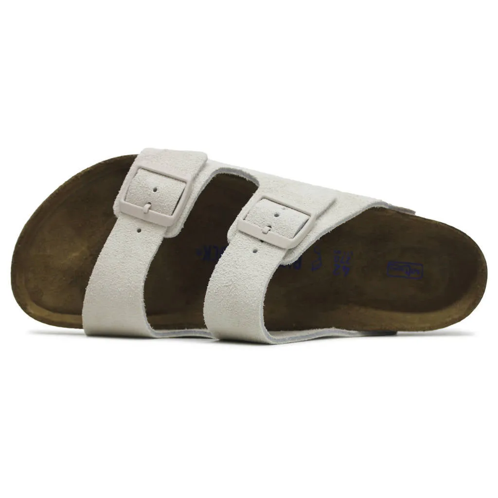 Birkenstock Arizona Suede Leather Unisex Slide Sandals