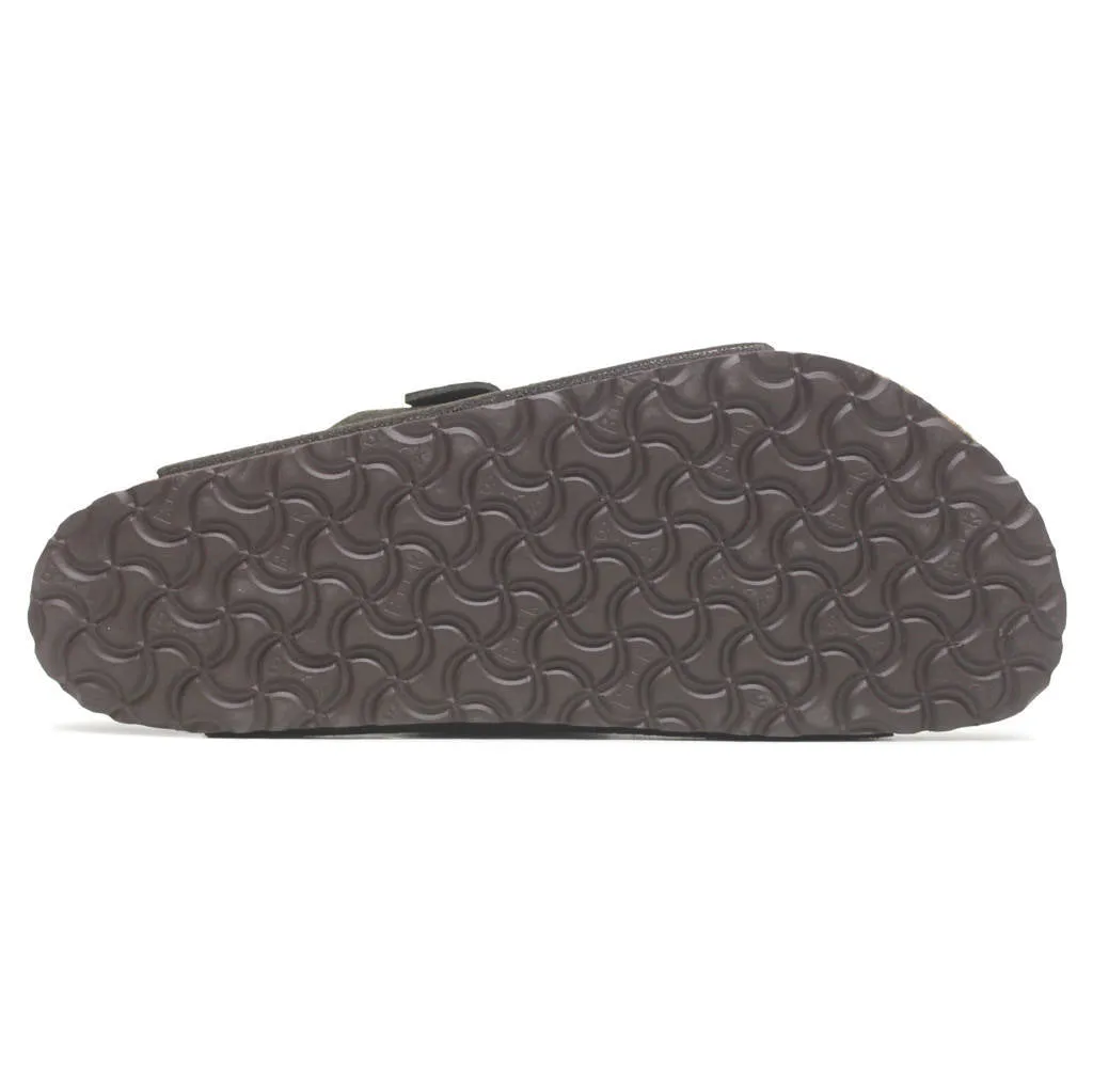 Birkenstock Arizona Suede Leather Unisex Slide Sandals