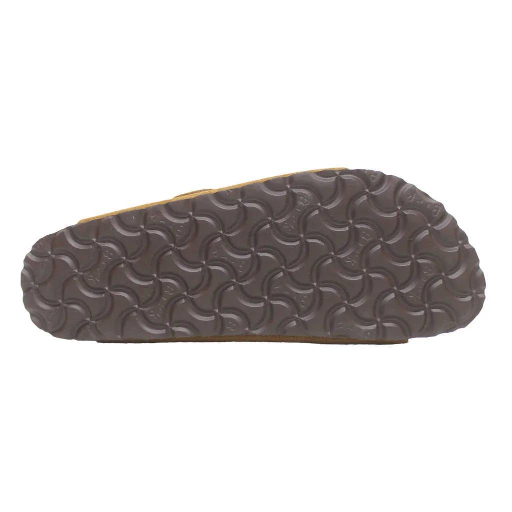 Birkenstock Arizona Suede Leather Unisex Slide Sandals