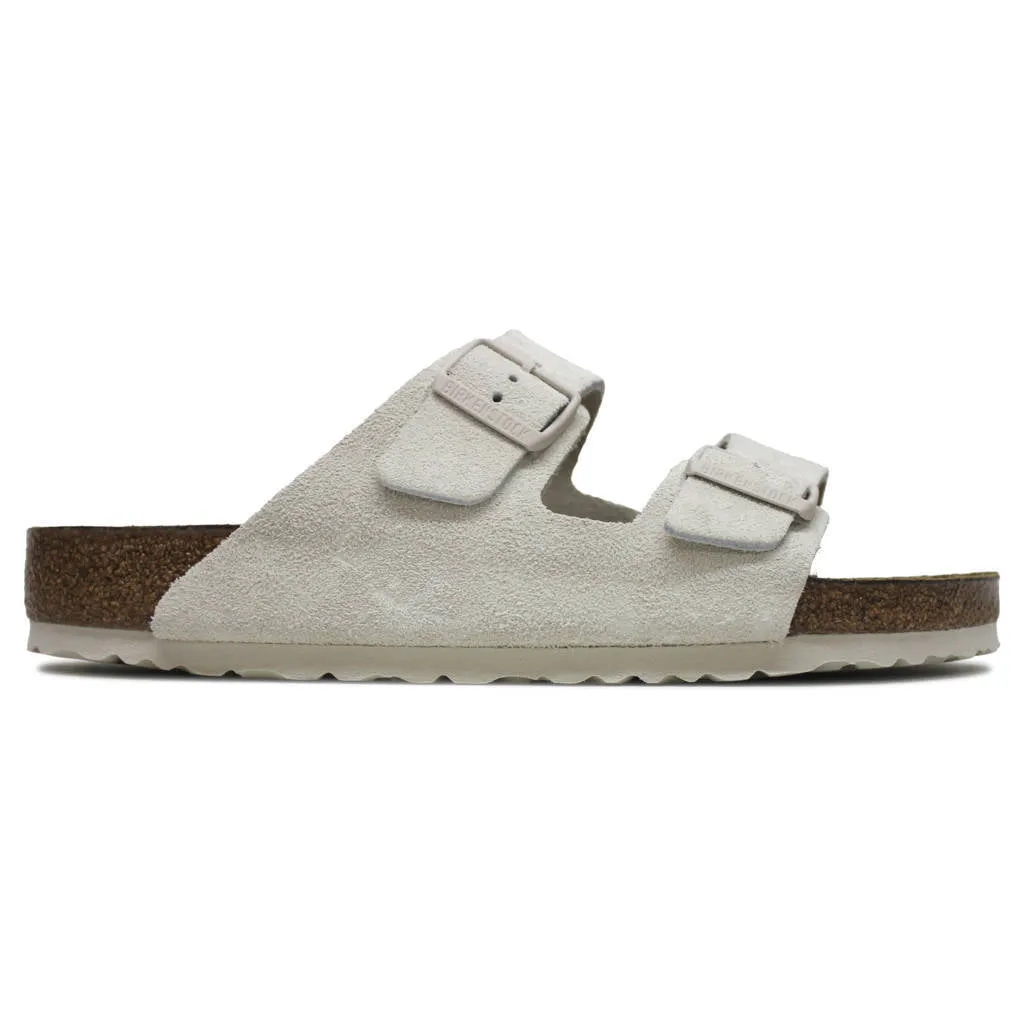 Birkenstock Arizona Suede Leather Unisex Slide Sandals