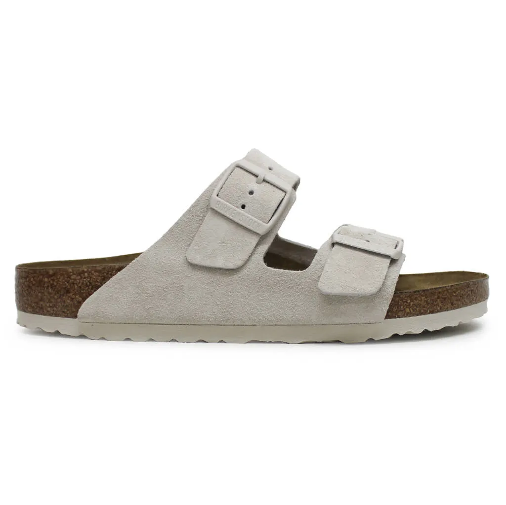 Birkenstock Arizona Suede Leather Unisex Slide Sandals