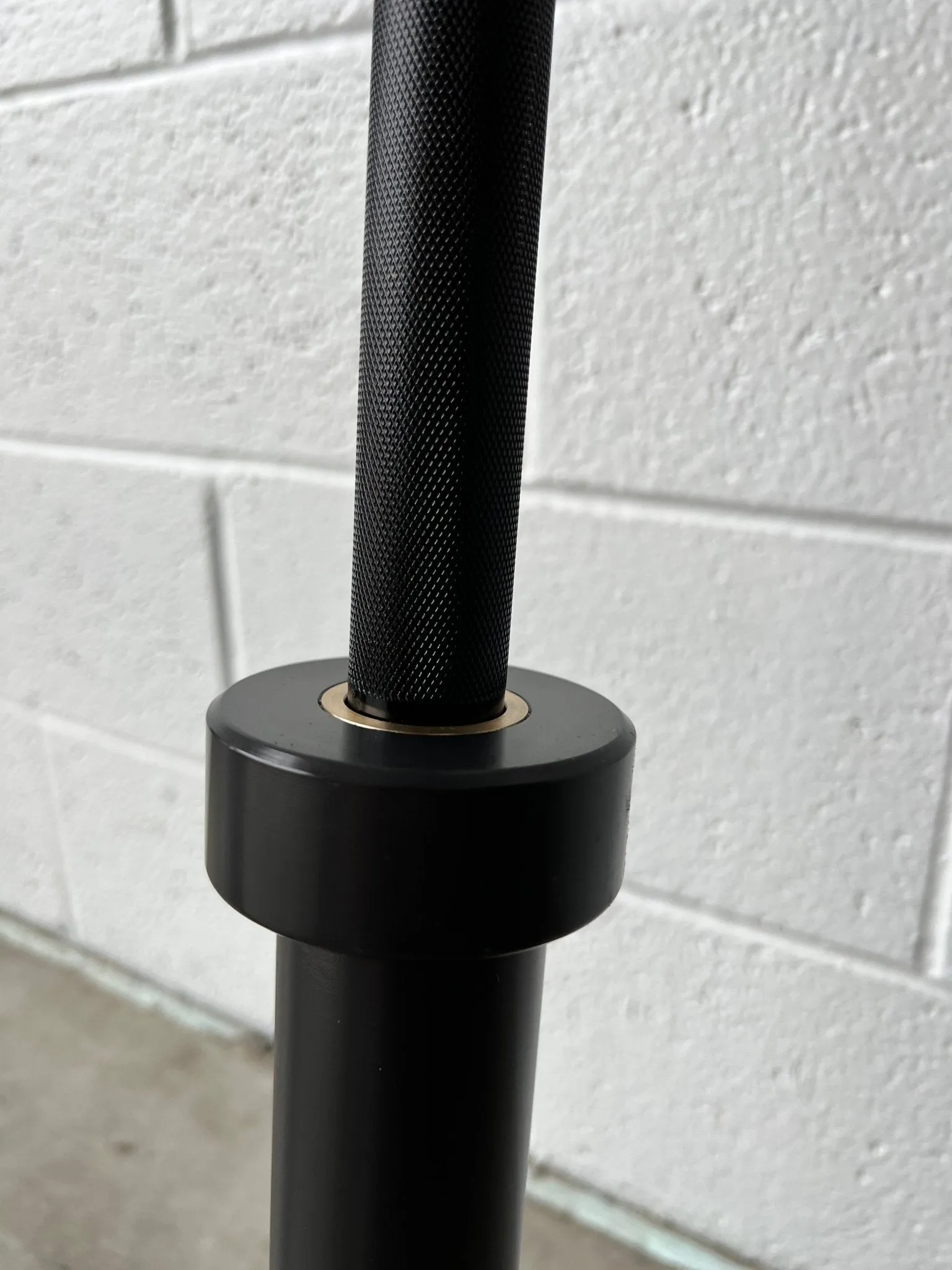 Courage Blacked Out 45lb Barbell