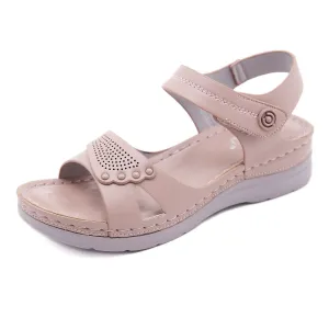 Cuzcare Comfortable Sandals Women Summer Wedges Casual Breathable