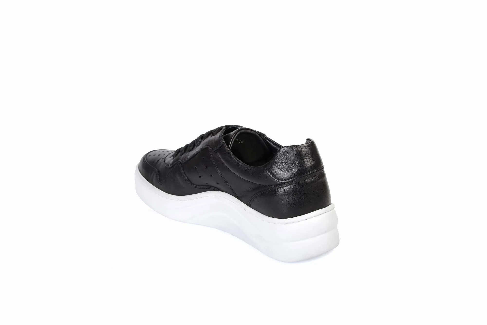 FOOT FEDERATION LACE-UP WOMEN'S SNEAKER BLACK
