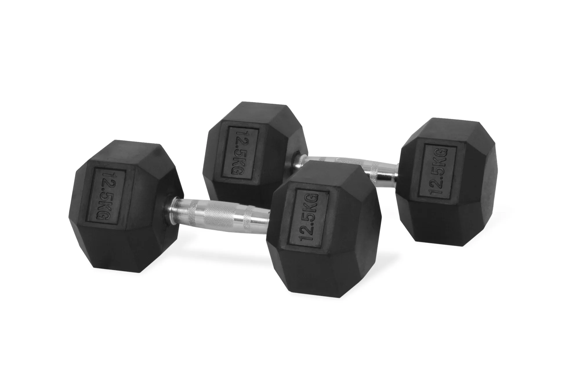 Hexagon Rubber Dumbbell (Competition Used KG)