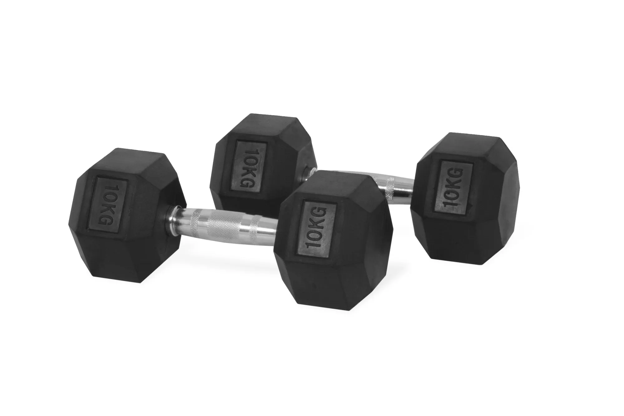 Hexagon Rubber Dumbbell (Competition Used KG)