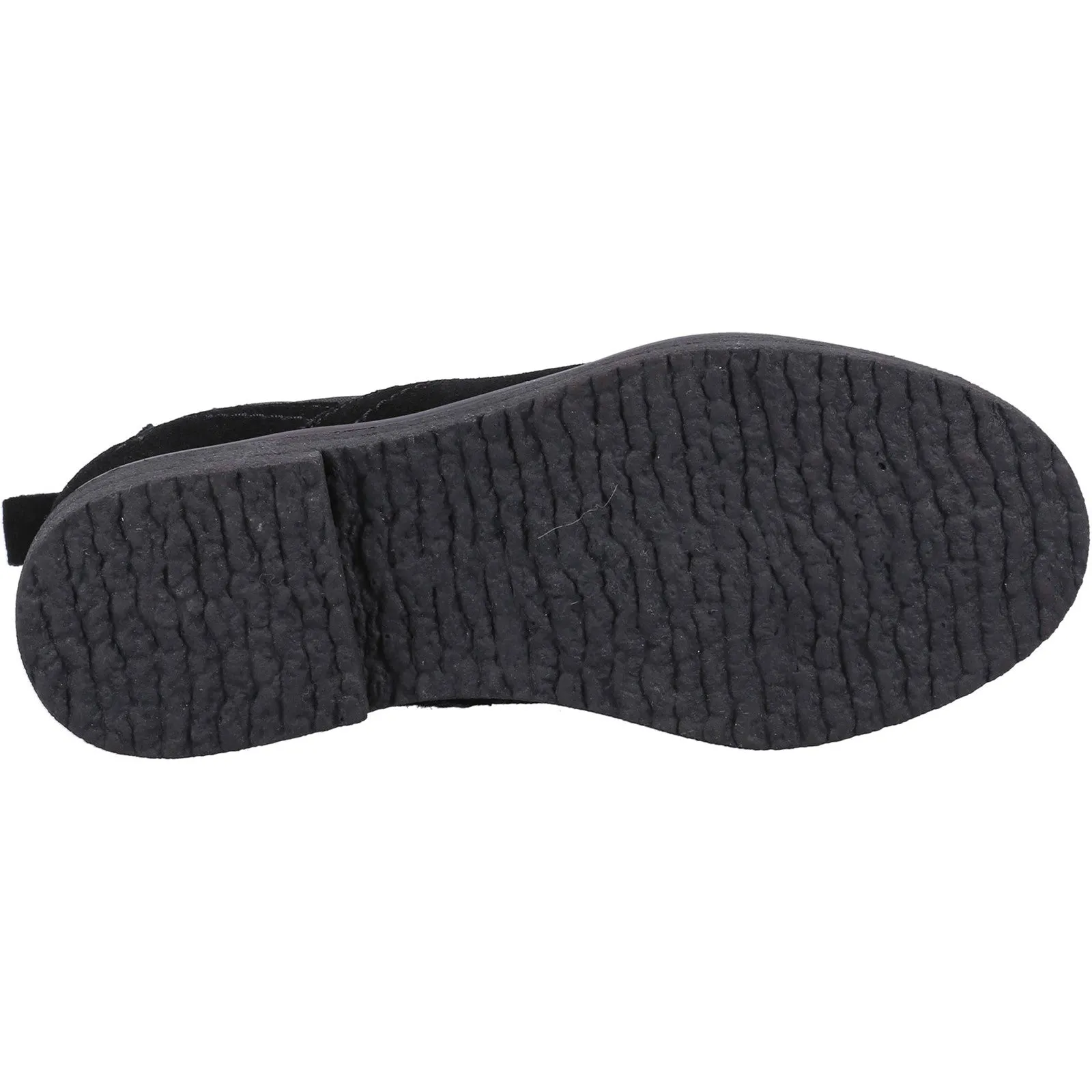Hush Puppies Girls Maddy Suede Ankle Boot - Black