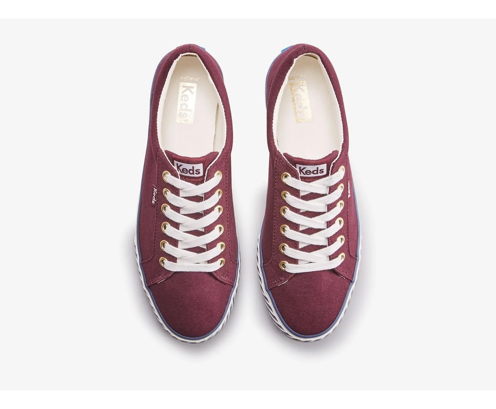 Keds Womens Jump Kick Majestic Canvas Sneaker