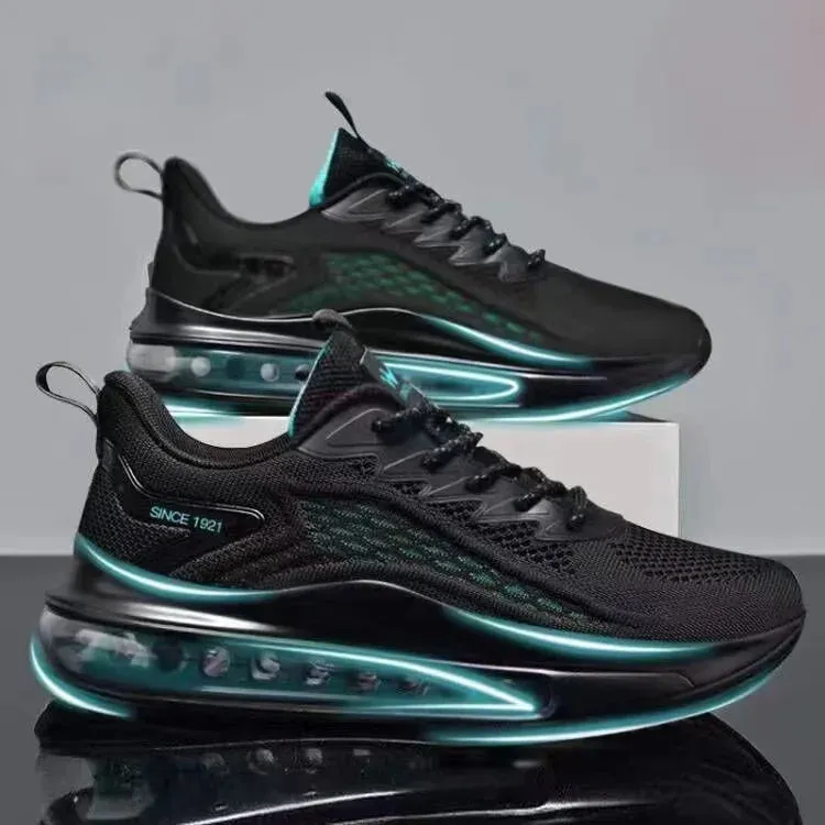 Leisure sneakers running shoes cushioned men spring