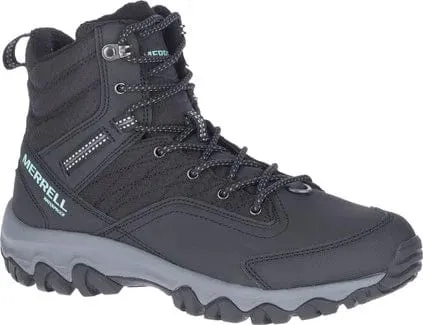Merrell Women's Thermo Akita Mid Waterproof Boots- Black