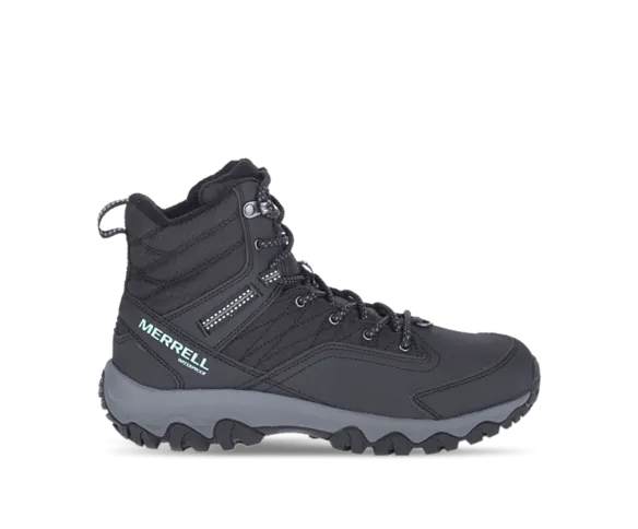 Merrell Women's Thermo Akita Mid Waterproof Boots- Black