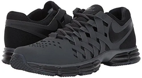 Nike Men's Lunar Fingertrap Cross Trainer, Anthracite/Black, 7.0 Regular US