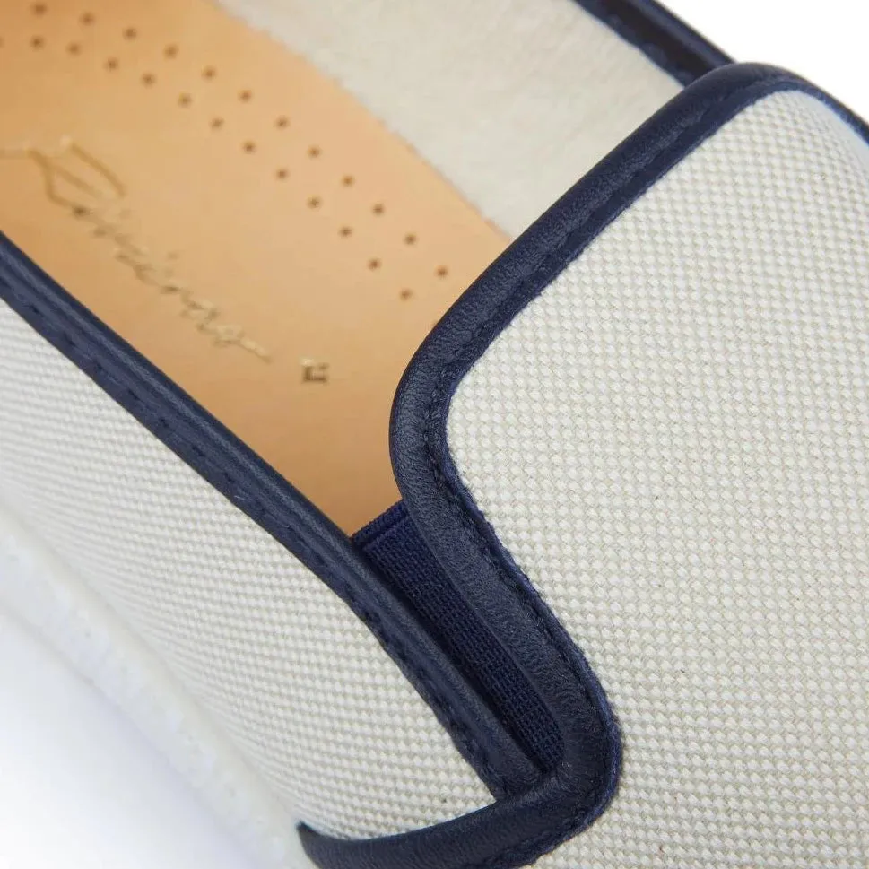 Oxford Cotton Slip On: Les Champs Vincennes