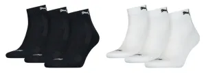 Puma Cushioned Quarter Socks (3 Pack)