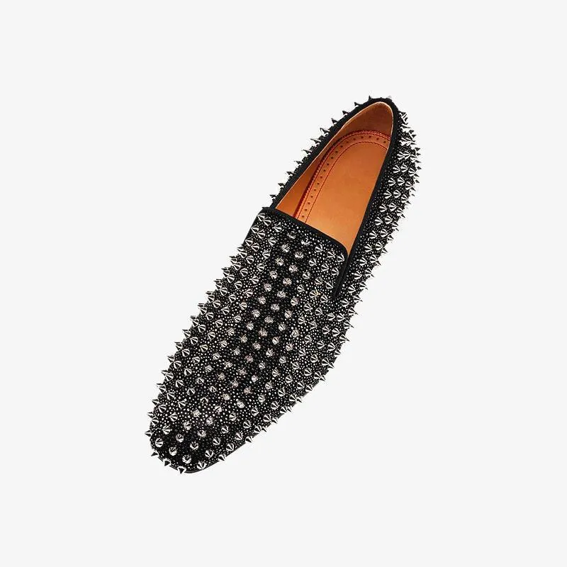 Rivets Slip-On Loafers