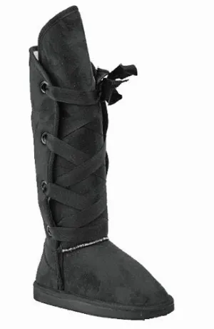 Sheepskin Faux Suede Boots