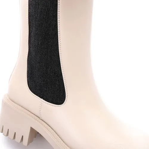SUN-DVTH-012 Suede Half Boot