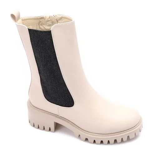 SUN-DVTH-012 Suede Half Boot