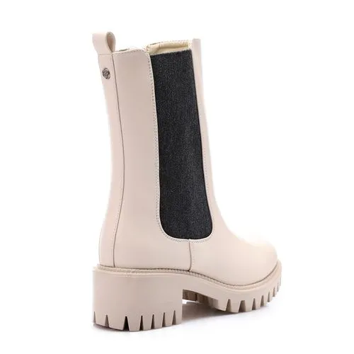 SUN-DVTH-012 Suede Half Boot