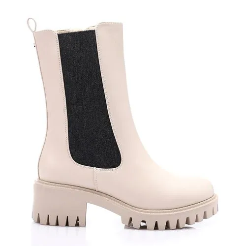 SUN-DVTH-012 Suede Half Boot