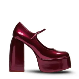 Sweet Attitude Platform Heels - Magenta Gleam