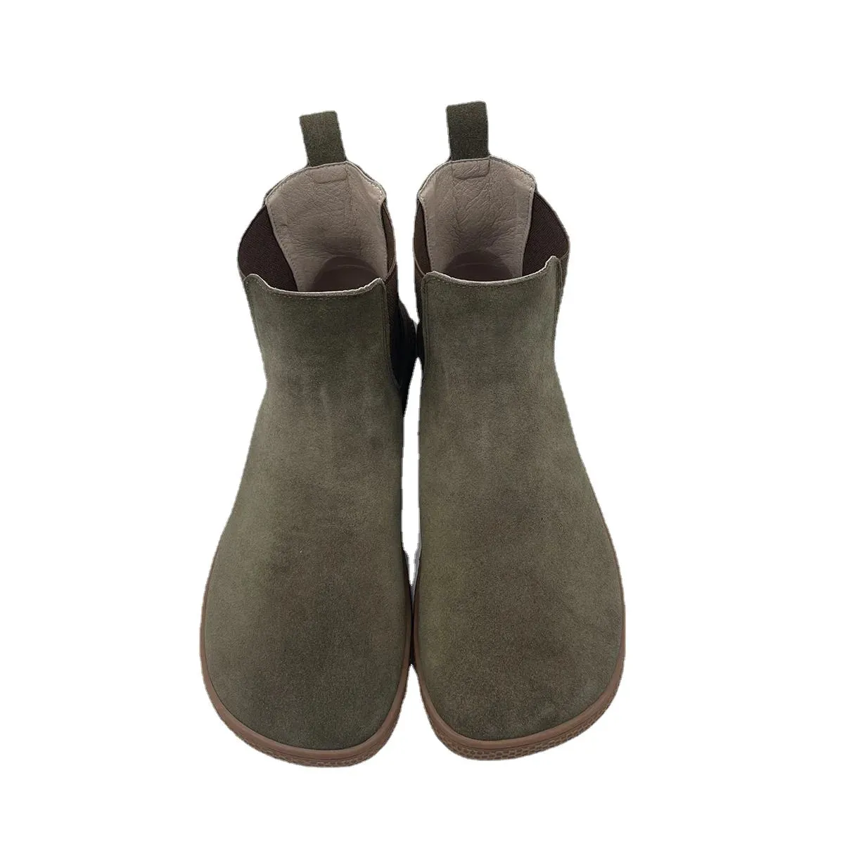 Tipsietoes Chelsea Barefoot Genuine Suede Waterproof Boots